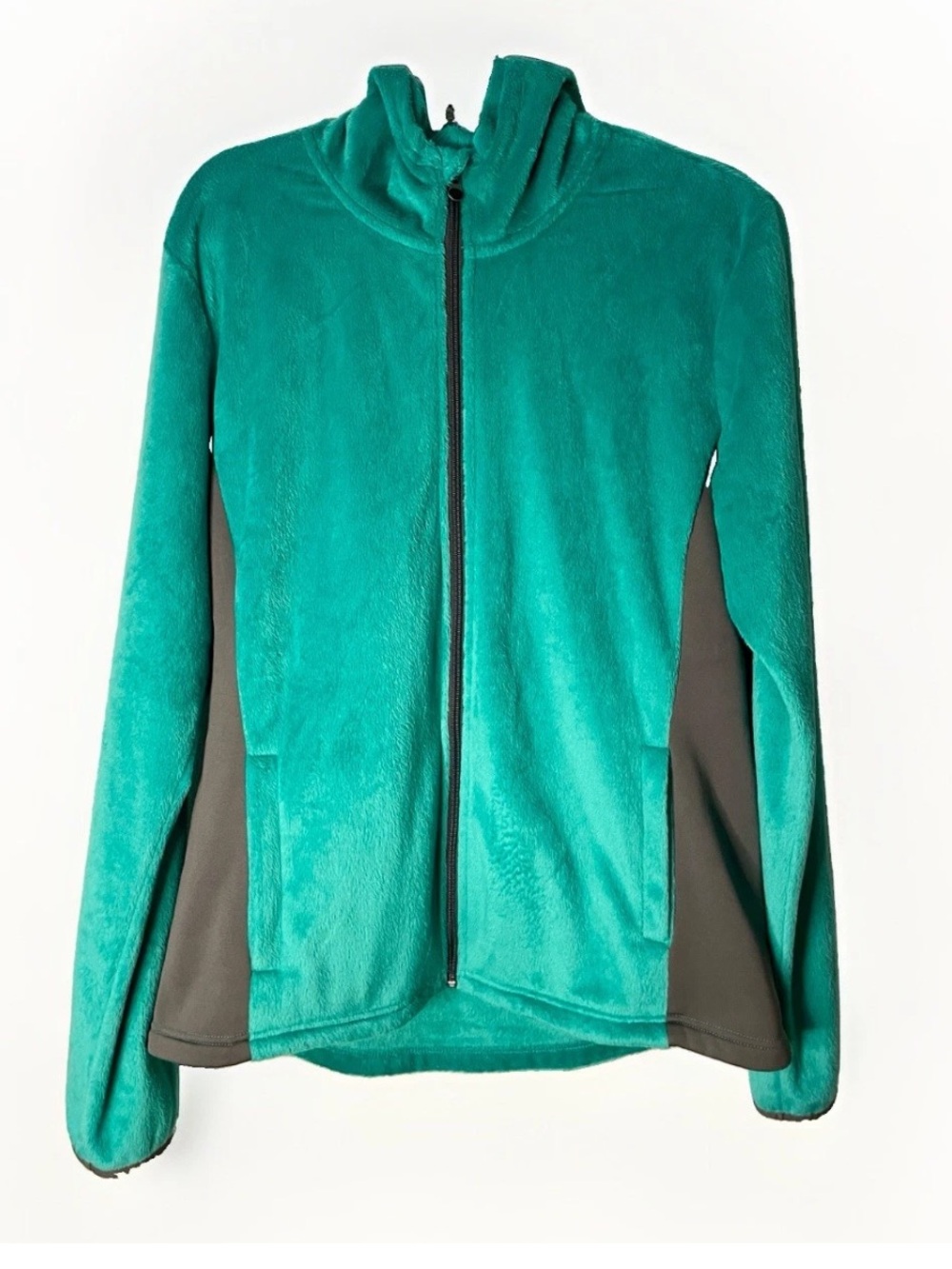 Magellan Outdoors Teal Full Zip Fleece Outdoor Hiking Women's Jacket XL